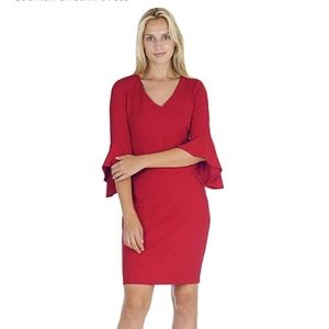 NWT Marina Bell Sleeve Dress Sz 8